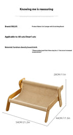 LinenLounge Cat Scratch Nest